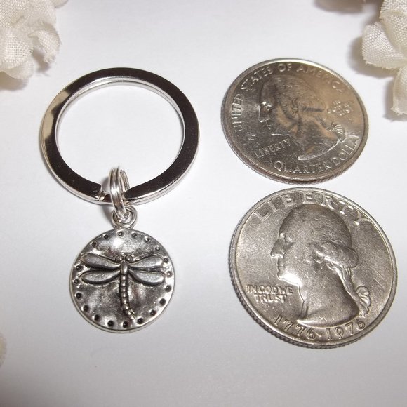 Keychain, Keyring, Dragonfly Keychain, Gift Idea NWT, Keychain, Keychain C613 - Picture 3 of 8